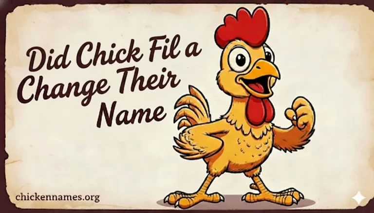 Did Chick Fil a Change Their Name