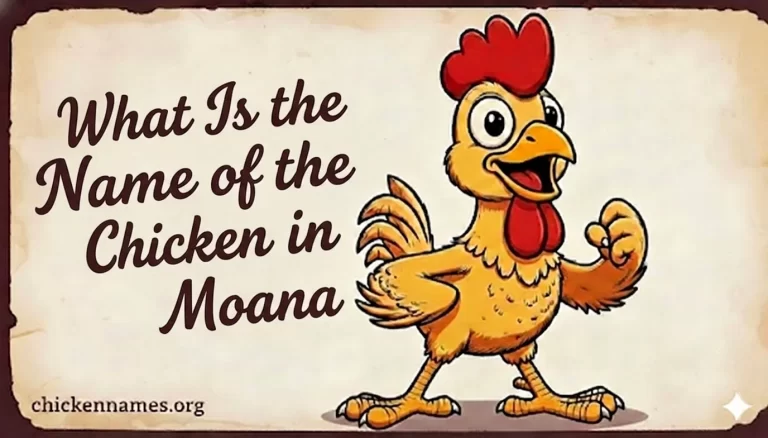 What Is the Name of the Chicken in Moana